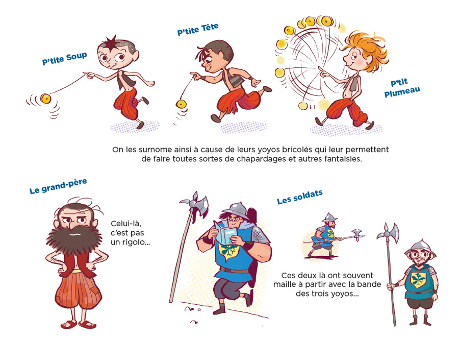 les persos 1